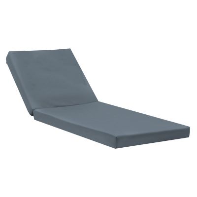 Sadie perna sezlong  stofa Gri 65x185x15cm