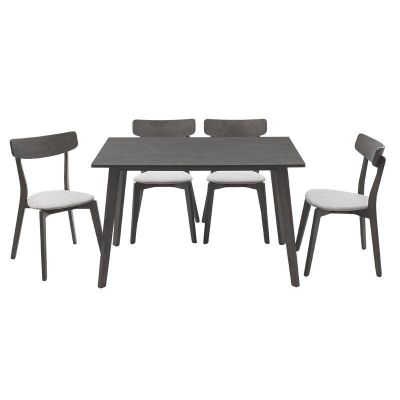 Set de dining Benson - Toto 5 piese 120x75x75cm