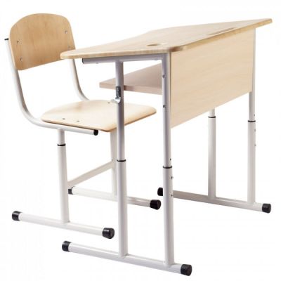 Set pupitru scolar reglabil + scaun anti-scolioza Set pupitru scolar reglabil + scaun anti-scolioza