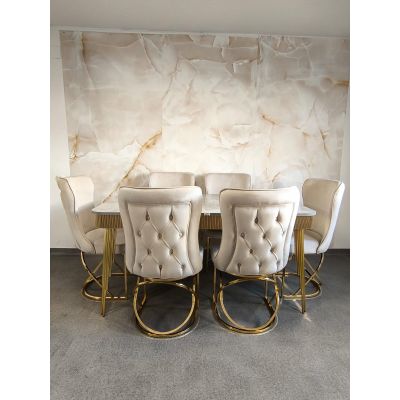 SET VEGA 5 MASA+6 SCAUNE