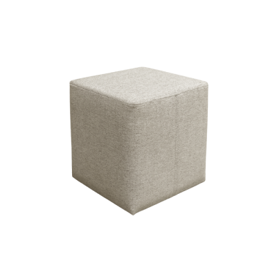 Taburet ROKA, crem, 35x35x38 cm