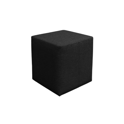 Taburet ROKA, negru, 35x35x38 cm