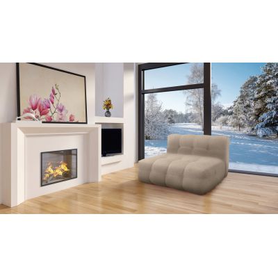 Fotoliu Bellezza, 120x104x72 cm, Bej sand