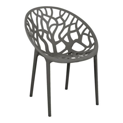 Scaun cu brate Daren   antracit 59x60x80cm