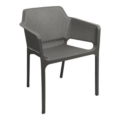 Scaun Oviez, antracit, 59x58x79 cm