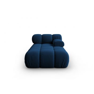 Sezlong living dreapta 1 loc, Bellis, Micadoni Home, BL, 155x94x70 cm, catifea, albastru regal