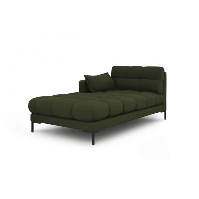 Sezlong living stanga 1 loc, Mamaia, Micadoni Home, BL, 185x102x75 cm, tesatura tip twill, verde