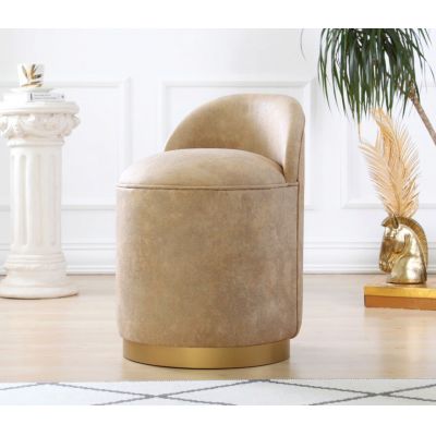 Taburet, Atelier del Sofa, 209FLF1101, Camel