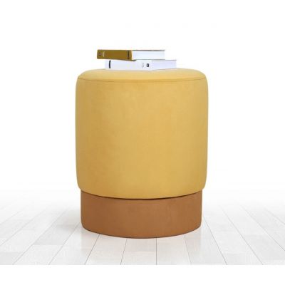 Taburet, Atelier del Sofa, 209FLF1123, Galben