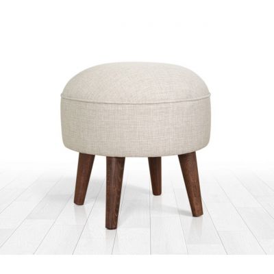 Taburet, Atelier del Sofa, 209FLF1165, Crem