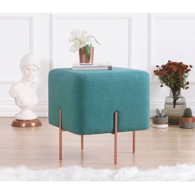 Taburet, Atelier del Sofa, 209FLF1187, Verde deschis