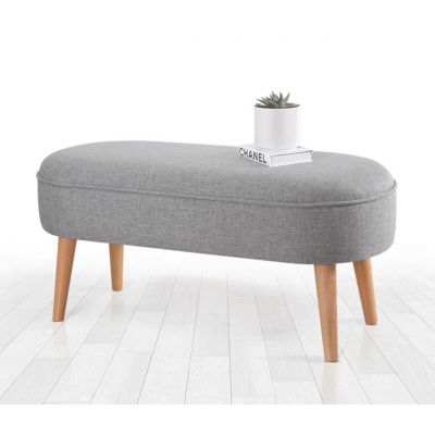 Taburet, Atelier del Sofa, 209FLF1195, Gri