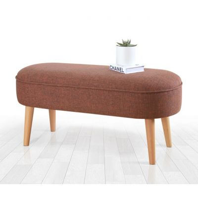 Taburet, Atelier del Sofa, 209FLF1197, Rosu claret