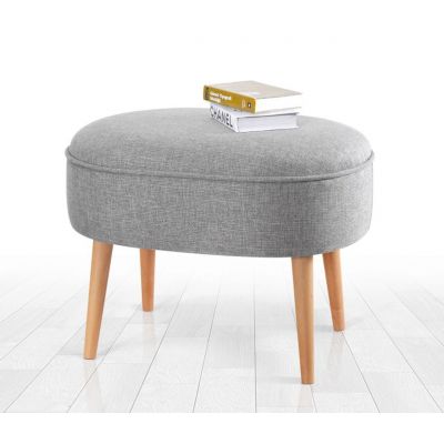 Taburet, Atelier del Sofa, 209FLF1199, Gri