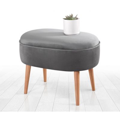 Taburet, Atelier del Sofa, 209FLF1204, Gri