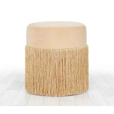 Taburet, Atelier del Sofa, 209FLF1255, Auriu