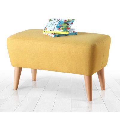 Taburet, Atelier del Sofa, 209FLF1319, Galben