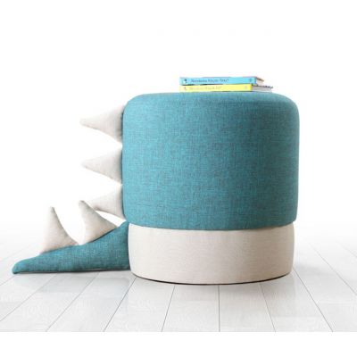 Taburet, Atelier del Sofa, 209FLF1329, Albastru