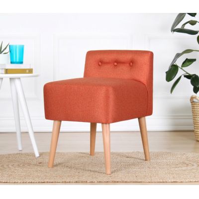 Taburet, Atelier del Sofa, 209FLF1339, Portocaliu