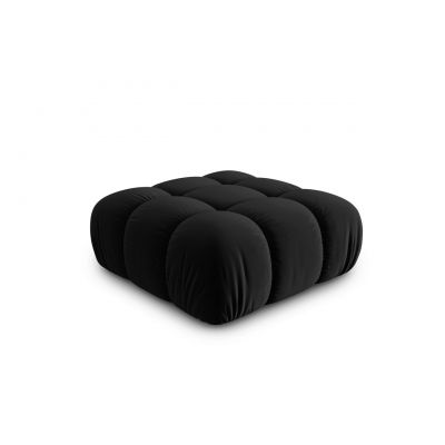 Taburet, Bellis, Micadoni Home, BL, 94x94x43 cm, catifea, negru