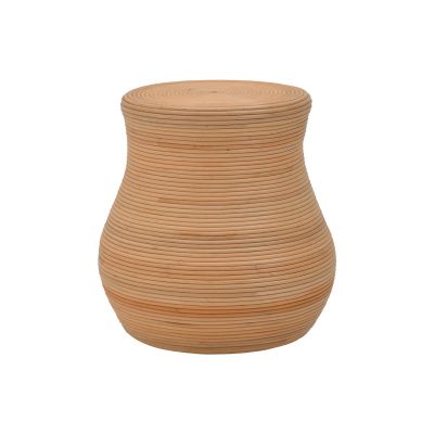 Taburet Bulaten Boho, Natural, 45x45x45 cm