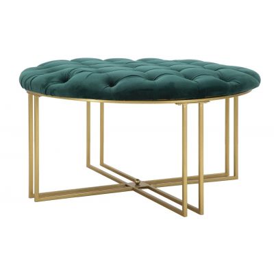 Taburet Evie, Mauro Ferretti, Ø 90x49 cm, fier, verde