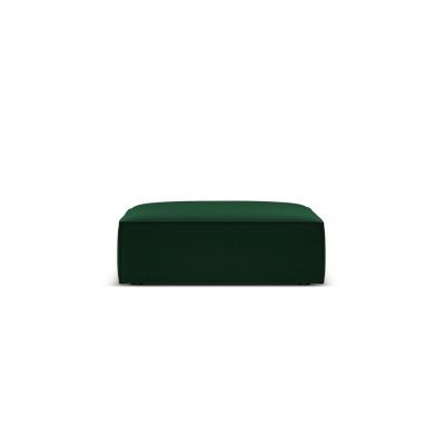 Taburet, Kaelle, Micadoni Home, BL, 100x80x38 cm, catifea, verde bottle