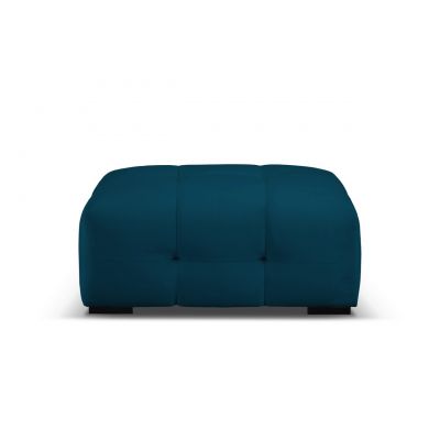 Taburet, Kendal, Micadoni Home, BL, 104x72x45 cm, catifea, albastru navy