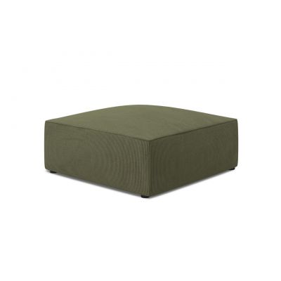 Taburet, Ruby, Micadoni Home, BL, 93x93x40 cm, velur, verde