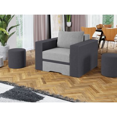 Fotoliu Ema Gri Deschis / Gri