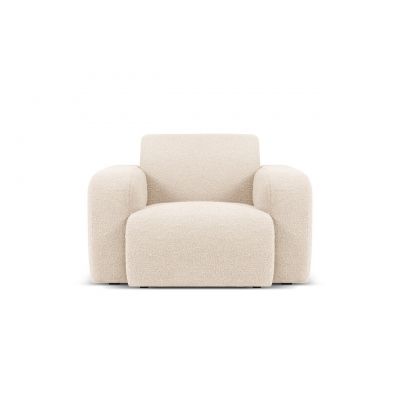 Fotoliu, Molino-101, Micadoni Home, 105x95x72 cm, tesatura boucle, bej