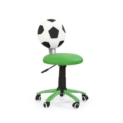 Scaun birou Gol, cu bază mobilă, șezut ergonomic și spătar jos, 75-85x44-54x39x52 cm, negru