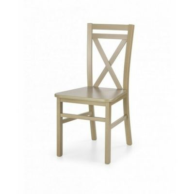 Scaun Dariusz 2, lemn masiv fag, 45x43x90 cm, Sonoma / Inari 23