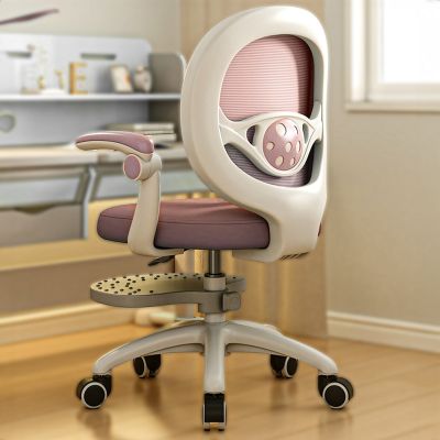 Scaun Reglabil pentru Copii – Model Ergonomic cu Spatar Confortabil, Ideal pentru Birou sau Camera de Studiu, Potrivit pentru Elevi si Scolari, Inaltime Ajustabila, Design Stabil pentru Sesiuni Lungi la Birou sau Scris, Roz - Default Title