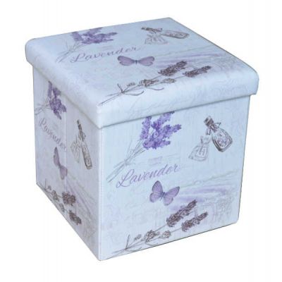 Taburet Design Lavanda, multicolor, 38x38x37.5 cm