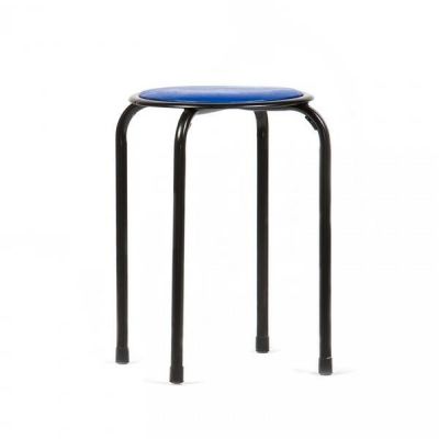 Taburet fix Alicante albastru - Unic Spot Ro