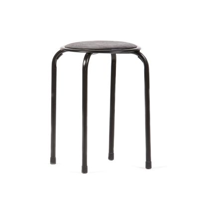 Taburet fix Alicante, negru, 30x30x45 cm