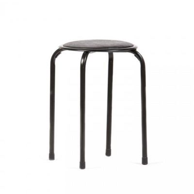 Taburet fix Alicante negru - Unic Spot Ro