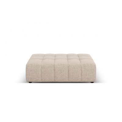Taburet, Jennifer-140, Micadoni Home, 102x80x40 cm, tesatura chenille din poliester, bej