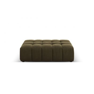 Taburet, Jennifer-51, Micadoni Home, 102x80x40 cm, catifea, verde