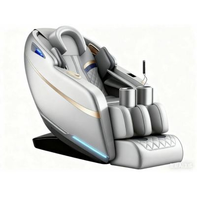 FOTOLIU MASAJ VD-8300 gravitație zero, funcție încălzire, bluetooth, role picioare, airbag complet, Controler tactil LED