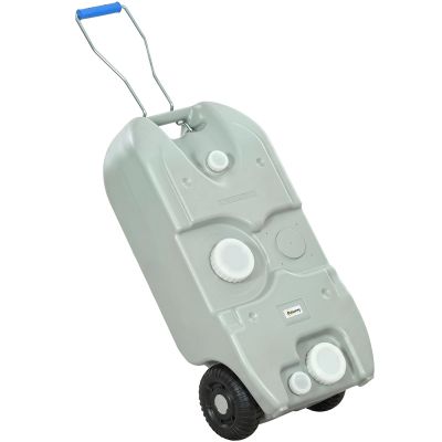 Rezervor Outsunny 40L Camping Robinet Roți | Aosom Romania