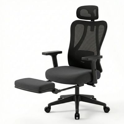 Scaun Birou Ergonomic Timebox, Negru - Default Title