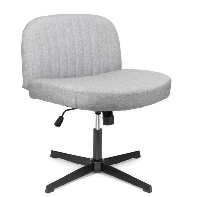 Scaun de Birou, Dr.Home Bixby XL, Fara Roti, Material Textil - Gri