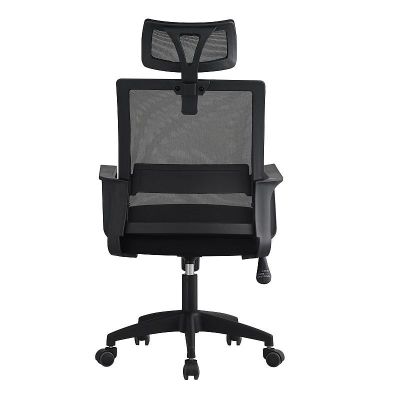 Scaun ergonomic de birou, reglabil si rotativ, tetiera integrata, mesh