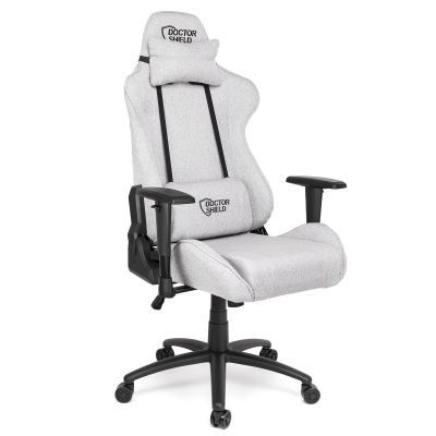Scaun Gaming Doctor Shield Air Force, Stea Metalica, Textil Gri