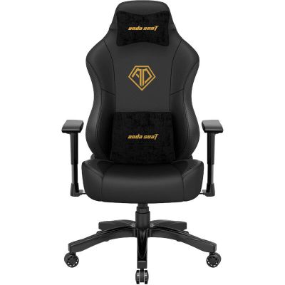 Scaun Gaming Phantom 3L Black Gold