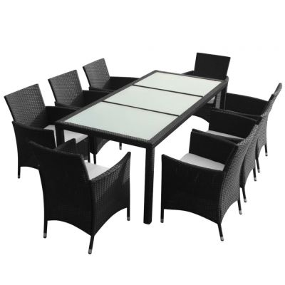 Set mobilier de exterior cu perne