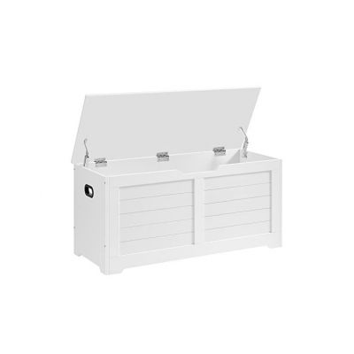 Cufar de depozitare, Vasagle, 100 x 40 x 46 cm, LSB061T10, Alb