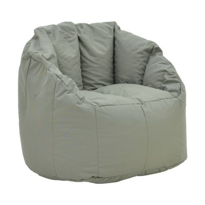 Fotoliu puf Kerlon, gri, 80x65 cm